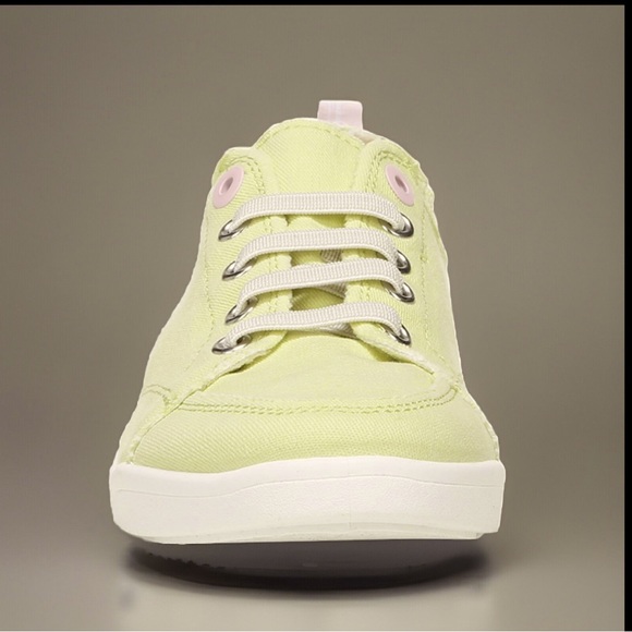 VIONIC PISMO CASUAL SNEAKER Beach Collection laced-up look washable slip-on Sz8 - Picture 8 of 13